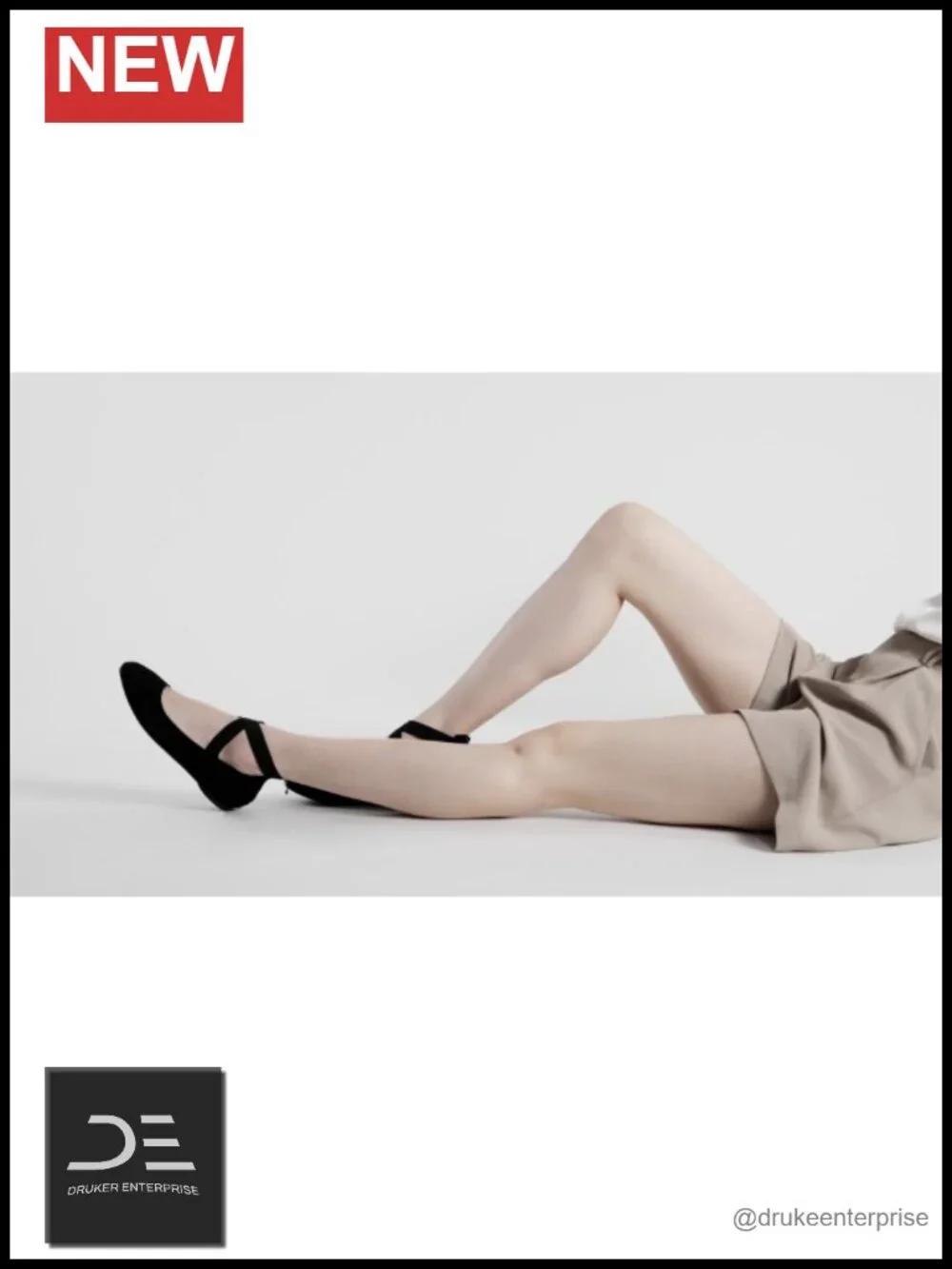 Women's Ankle Strap Ballet Flats with Crossover Design - Comfortable for Walking